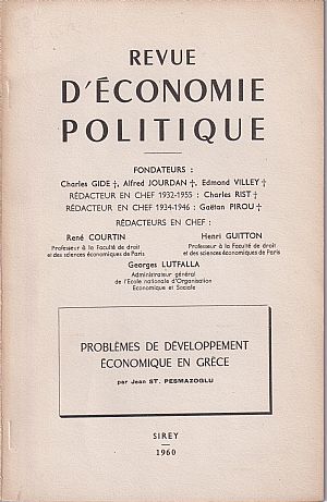 Problèmes de développement économique en Grèce Problèmes de développement économique en Grèce