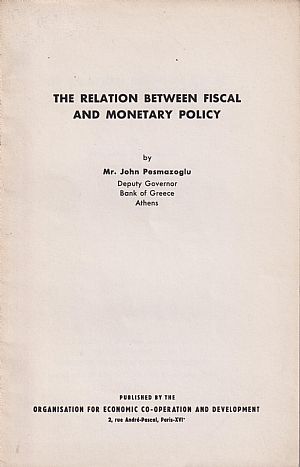 The relation between fiscal and monetary policy The relation between fiscal and monetary policy