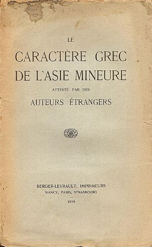 Le caractere Grec de l Le caractere Grec de l