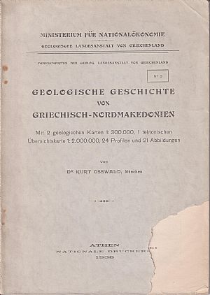 Geologische Geschichte von Griechisch- Nordmakedonien
