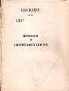 Histoire de la Grèce moderne. Guerre de l'indépendance. Traduction du Grec de l'histoire de M. C. Paparrigopoulos
