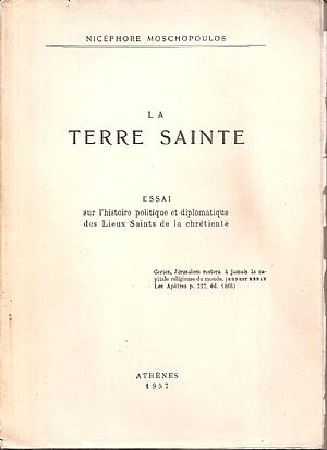La Terre Sainte La Terre Sainte