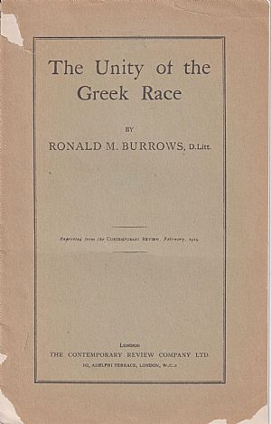 The Unity of the Greek Race The Unity of the Greek Race