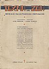 ΤΕΧΝΗ και ΖΩΗ αριθ.φύλλου 1[Οχτώβρης 1943], Μηνιαίο Καλλιτεχνικό