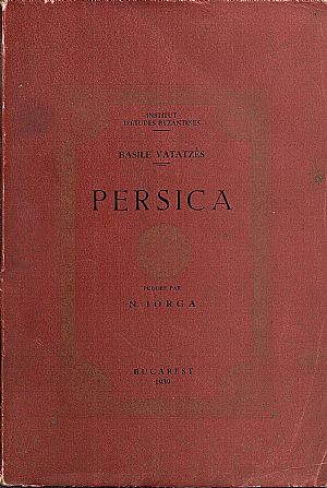 Percica : Histoire de Chah- Nadir. Publiee par  N.Iorga